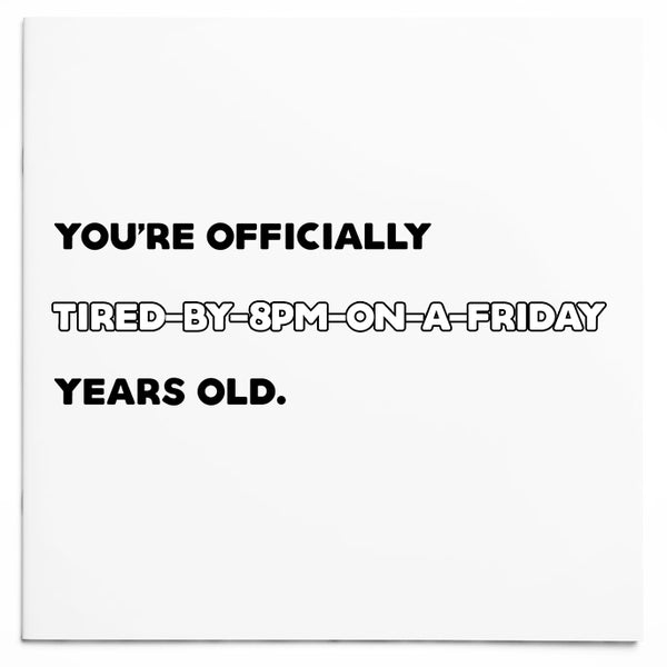 birthday: tired o-clock